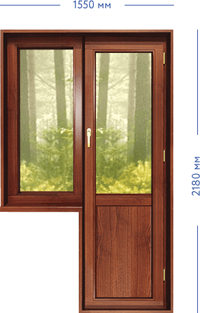 купить деревянные окна в Бобруйске